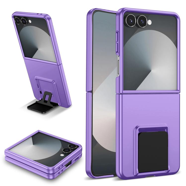 Three-dimensional Folding Holder PC Phone Case, For Galaxy Z Flip7 5G, For Samsung Galaxy Z Flip6 5G, For Samsung Galaxy Z Fold6 5G, For Samsung Galaxy Z Fold5