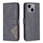 Magnetic Buckle Rhombus Texture Leather Phone Case, For iPhone 15 Pro Max, For iPhone 15 Pro, For iPhone 15 Plus, For iPhone 15