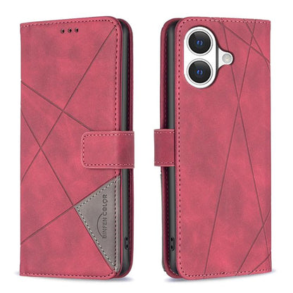 Magnetic Buckle Rhombus Texture Leather Phone Case, For iPhone 17 Pro Max, For iPhone 17 Pro, For iPhone 17, For iPhone Air
