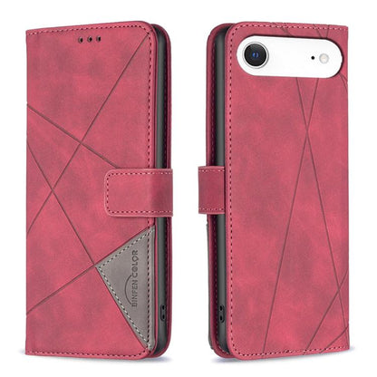 Magnetic Buckle Rhombus Texture Leather Phone Case, For iPhone 17 Pro Max, For iPhone 17 Pro, For iPhone 17, For iPhone Air