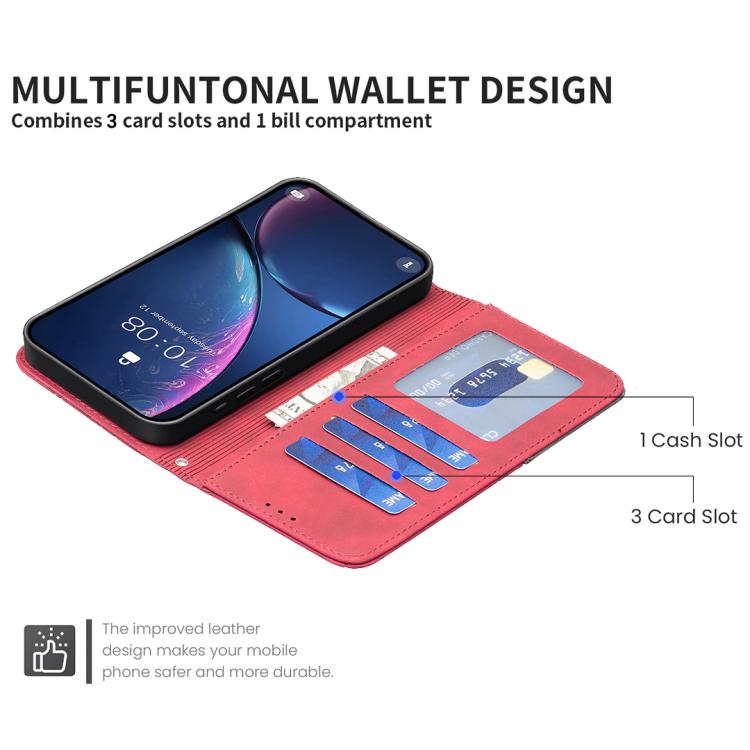 Magnetic Buckle Rhombus Texture Leather Phone Case, For iPhone 17 Pro Max, For iPhone 17 Pro, For iPhone 17, For iPhone Air