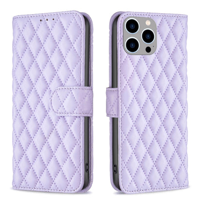 Diamond Lattice Wallet Flip Leather Phone Case, For iPhone 16, For iPhone 15 Pro Max, For iPhone 15 Pro, For iPhone 15 Plus
