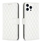 Diamond Lattice Wallet Flip Leather Phone Case, For iPhone 16, For iPhone 15 Pro Max, For iPhone 15 Pro, For iPhone 15 Plus