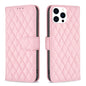 Diamond Lattice Wallet Flip Leather Phone Case, For iPhone 16, For iPhone 15 Pro Max, For iPhone 15 Pro, For iPhone 15 Plus