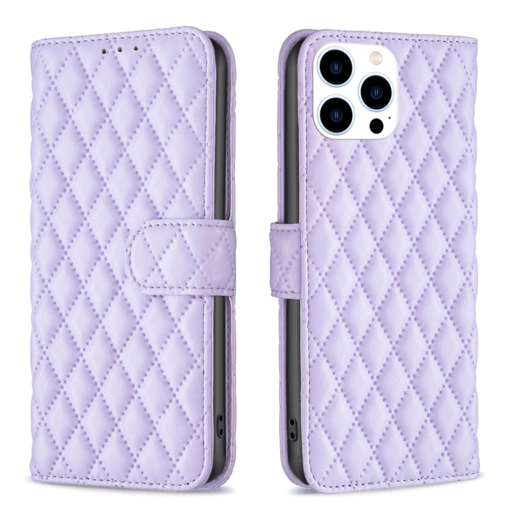 Diamond Lattice Wallet Flip Leather Phone Case, For iPhone 16, For iPhone 15 Pro Max, For iPhone 15 Pro, For iPhone 15 Plus