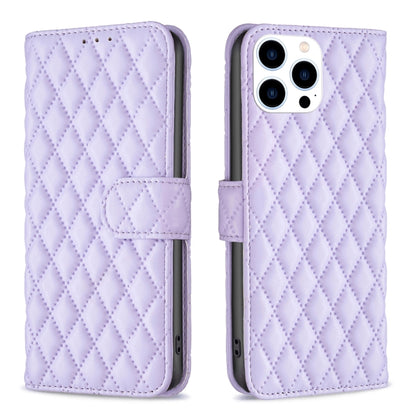 Diamond Lattice Wallet Flip Leather Phone Case, For iPhone 16, For iPhone 15 Pro Max, For iPhone 15 Pro, For iPhone 15 Plus