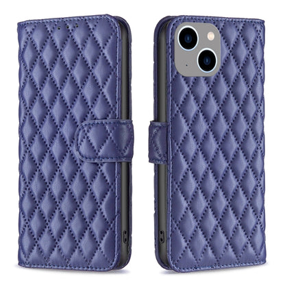 Diamond Lattice Wallet Flip Leather Phone Case, For iPhone 16, For iPhone 15 Pro Max, For iPhone 15 Pro, For iPhone 15 Plus
