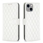 Diamond Lattice Wallet Flip Leather Phone Case, For iPhone 16, For iPhone 15 Pro Max, For iPhone 15 Pro, For iPhone 15 Plus