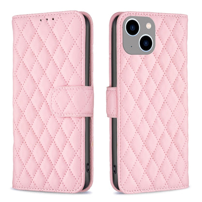 Diamond Lattice Wallet Flip Leather Phone Case, For iPhone 16, For iPhone 15 Pro Max, For iPhone 15 Pro, For iPhone 15 Plus