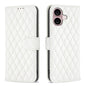 Diamond Lattice Wallet Flip Leather Phone Case, For iPhone 16, For iPhone 15 Pro Max, For iPhone 15 Pro, For iPhone 15 Plus