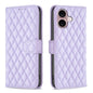 Diamond Lattice Wallet Flip Leather Phone Case, For iPhone 16, For iPhone 15 Pro Max, For iPhone 15 Pro, For iPhone 15 Plus