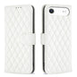 Diamond Lattice Wallet Flip Leather Phone Case, For iPhone Air, For iPhone 16 Pro Max, For iPhone 16 Pro, For iPhone 16 Plus