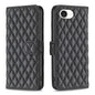 Diamond Lattice Wallet Flip Leather Phone Case, For iPhone 17e / 16e, For iPhone 17 Pro Max, For iPhone 17 Pro, For iPhone 17