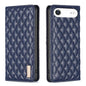 Diamond Lattice Magnetic Leather Flip Phone Case, For iPhone 17 Pro Max, For iPhone 17 Pro, For iPhone 17, For iPhone Air