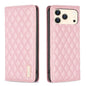Diamond Lattice Magnetic Leather Flip Phone Case, For iPhone 17 Pro Max, For iPhone 17 Pro, For iPhone 17, For iPhone Air