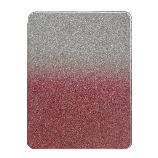 Gradient Glitter Magnetic Split Leather Tablet Case