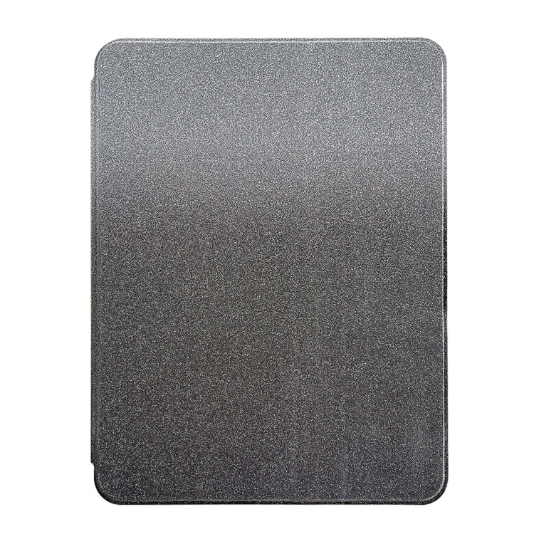 Gradient Glitter Magnetic Split Leather Tablet Case