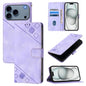 Skin-feel Embossed Leather Phone Case, For iPhone 17 Pro Max, For iPhone 17 Pro, For iPhone 17, For iPhone Air