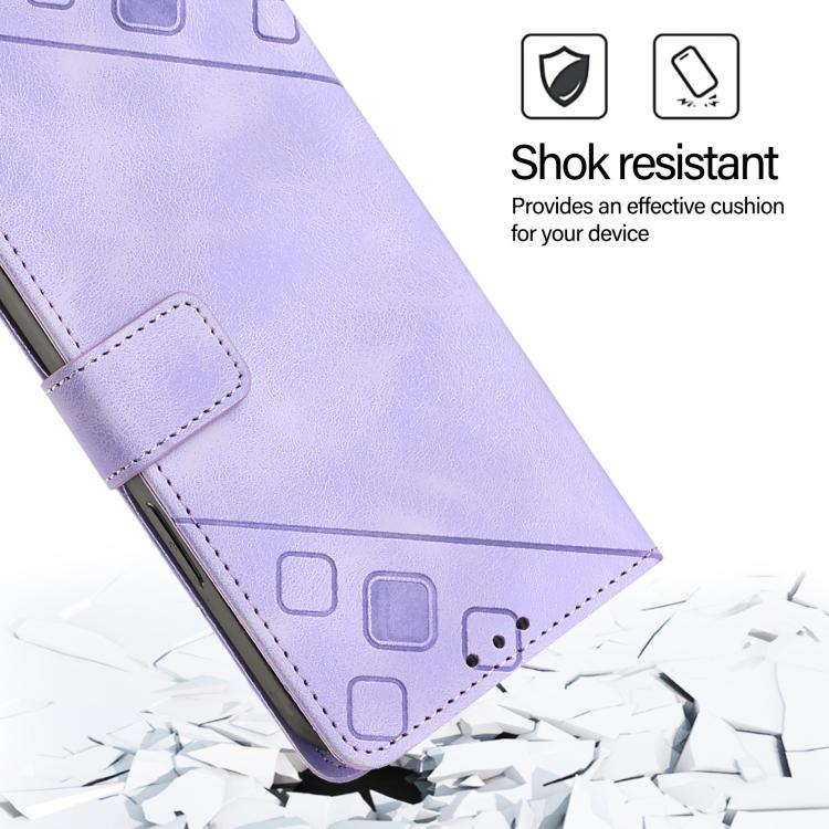 Skin-feel Embossed Leather Phone Case, For iPhone 18 Pro / 17 Pro, For iPhone 18 Pro Max / 17 Pro Max, For iPhone 17, For iPhone Air