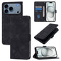 Skin-feel Embossed Leather Phone Case, For iPhone 18 Pro / 17 Pro, For iPhone 18 Pro Max / 17 Pro Max, For iPhone 17, For iPhone Air