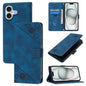 Skin-feel Embossed Leather Phone Case, For iPhone 18 Pro / 17 Pro, For iPhone 18 Pro Max / 17 Pro Max, For iPhone 17, For iPhone Air