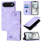 Skin-feel Embossed Leather Phone Case, For iPhone 17 Pro Max, For iPhone 17 Pro, For iPhone 17, For iPhone Air