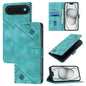 Skin-feel Embossed Leather Phone Case, For iPhone 17 Pro Max, For iPhone 17 Pro, For iPhone 17, For iPhone Air