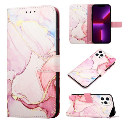 PT003 Marble Pattern Flip Leather Phone Case, For iPhone 16, For iPhone 15 Pro Max, For iPhone 15 Pro, For iPhone 15 Plus