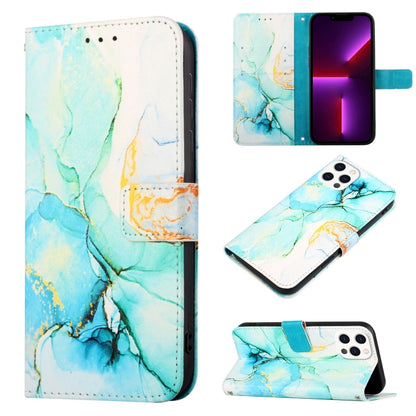 PT003 Marble Pattern Flip Leather Phone Case, For iPhone 16, For iPhone 15 Pro Max, For iPhone 15 Pro, For iPhone 15 Plus