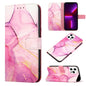 PT003 Marble Pattern Flip Leather Phone Case, For iPhone 16, For iPhone 15 Pro Max, For iPhone 15 Pro, For iPhone 15 Plus