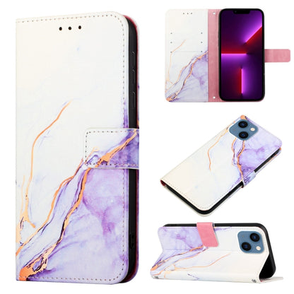 PT003 Marble Pattern Flip Leather Phone Case, For iPhone 16, For iPhone 15 Pro Max, For iPhone 15 Pro, For iPhone 15 Plus