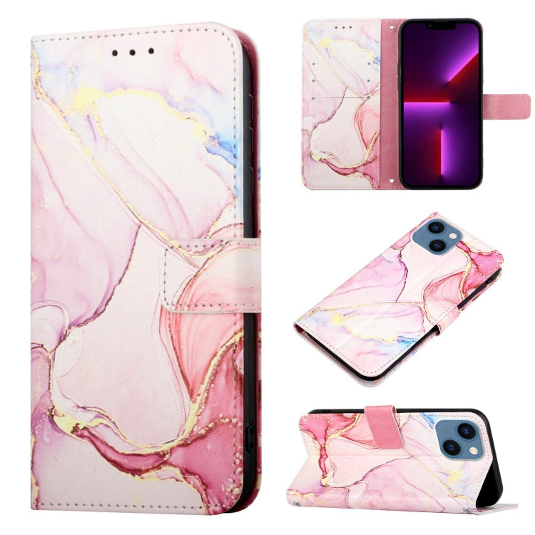 PT003 Marble Pattern Flip Leather Phone Case, For iPhone 16, For iPhone 15 Pro Max, For iPhone 15 Pro, For iPhone 15 Plus