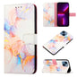 PT003 Marble Pattern Flip Leather Phone Case, For iPhone 16, For iPhone 15 Pro Max, For iPhone 15 Pro, For iPhone 15 Plus