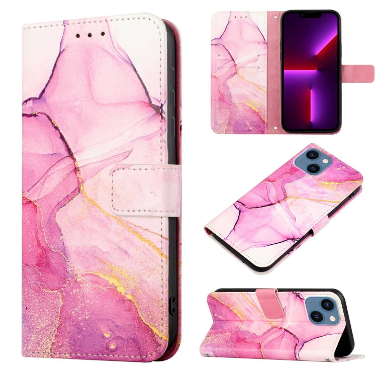 PT003 Marble Pattern Flip Leather Phone Case, For iPhone 16, For iPhone 15 Pro Max, For iPhone 15 Pro, For iPhone 15 Plus