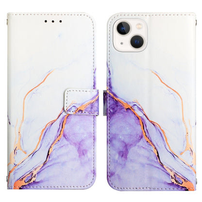 PT003 Marble Pattern Flip Leather Phone Case