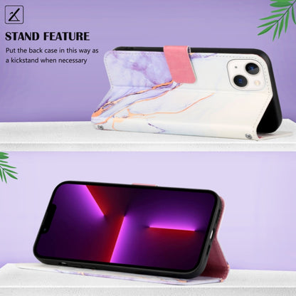 PT003 Marble Pattern Flip Leather Phone Case