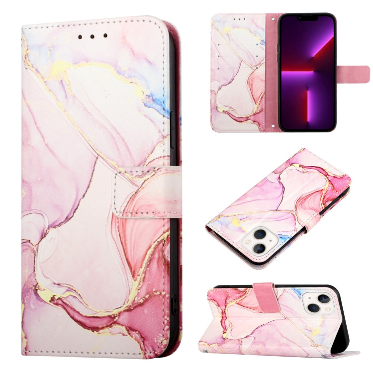 PT003 Marble Pattern Flip Leather Phone Case