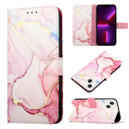 PT003 Marble Pattern Flip Leather Phone Case