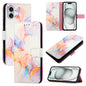 PT003 Marble Pattern Flip Leather Phone Case, For iPhone Air, For iPhone 16 Pro Max, For iPhone 16 Pro, For iPhone 16 Plus