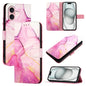PT003 Marble Pattern Flip Leather Phone Case, For iPhone 16, For iPhone 15 Pro Max, For iPhone 15 Pro, For iPhone 15 Plus