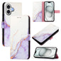 PT003 Marble Pattern Flip Leather Phone Case, For iPhone 17e / 16e, For iPhone 17 Pro Max, For iPhone 17 Pro, For iPhone 17