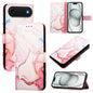 PT003 Marble Pattern Flip Leather Phone Case, For iPhone Air, For iPhone 16 Pro Max, For iPhone 16 Pro, For iPhone 16 Plus
