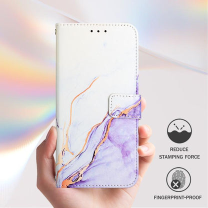 PT003 Marble Pattern Flip Leather Phone Case