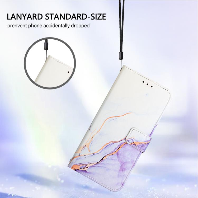 PT003 Marble Pattern Flip Leather Phone Case