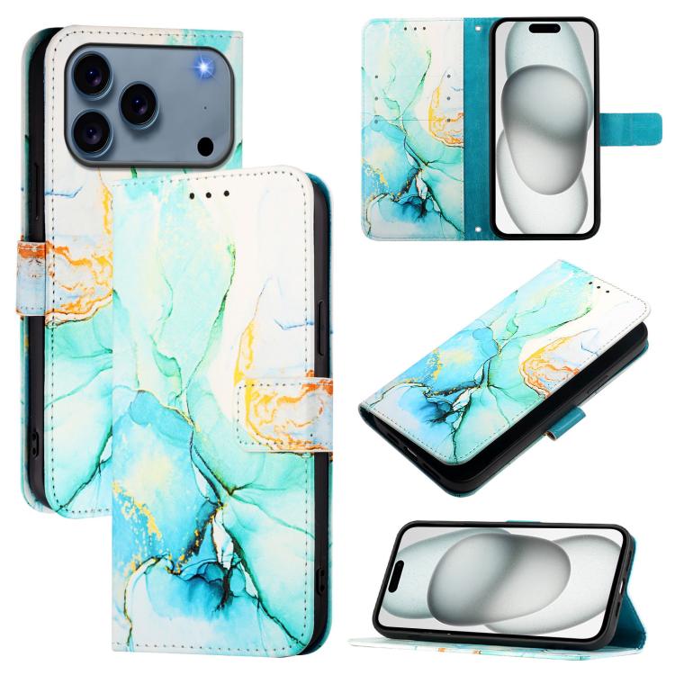 PT003 Marble Pattern Flip Leather Phone Case
