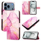 PT003 Marble Pattern Flip Leather Phone Case, For iPhone 17e / 16e, For iPhone 17 Pro Max, For iPhone 17 Pro, For iPhone 17