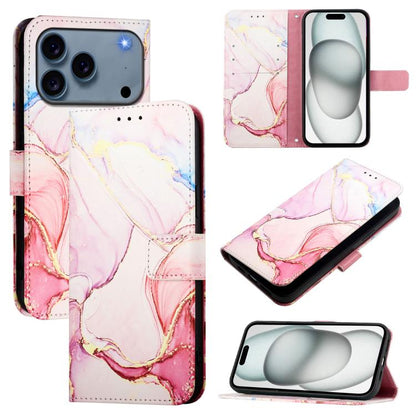 PT003 Marble Pattern Flip Leather Phone Case