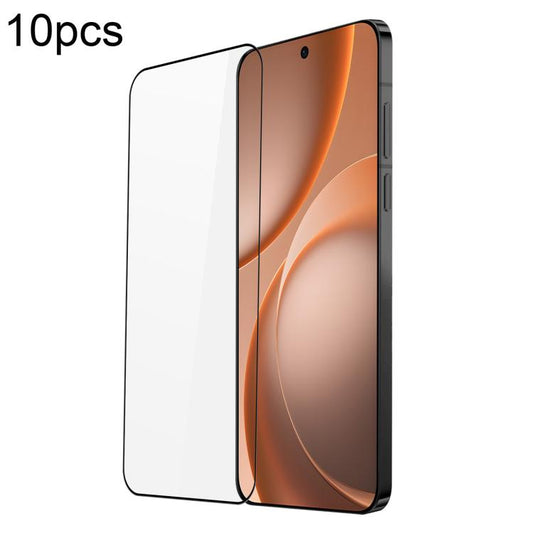 10pcs DUX DUCIS 0.33mm 9H Medium Alumina Tempered Glass Film, For OPPO Find X9s 5G, For OPPO Find X9 Ultra 5G, For OPPO Reno15 F 5G, For OPPO Reno15 Pro Max 5G Global, For OPPO A6x 4G / 5G, For OPPO Reno15 Pro 5G Global, For OPPO Reno15 5G Global