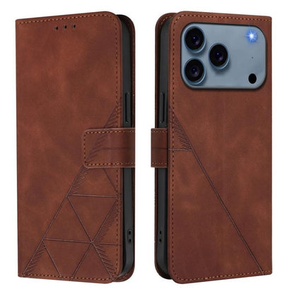 Crossbody 3D Embossed Flip Leather Phone Case