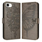 Embossed Butterfly Leather Phone Case, For iPhone 17e / 16e, For iPhone 17 Pro Max, For iPhone 17 Pro